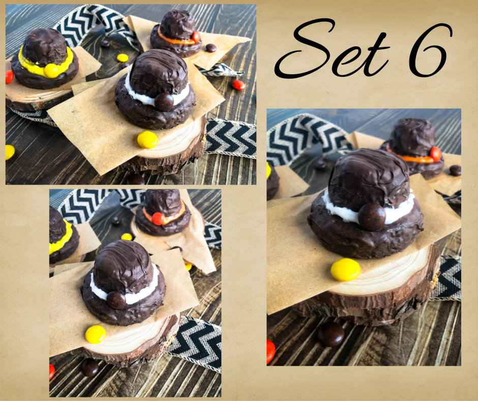 Brownie Pilgrim Hats - Set 6