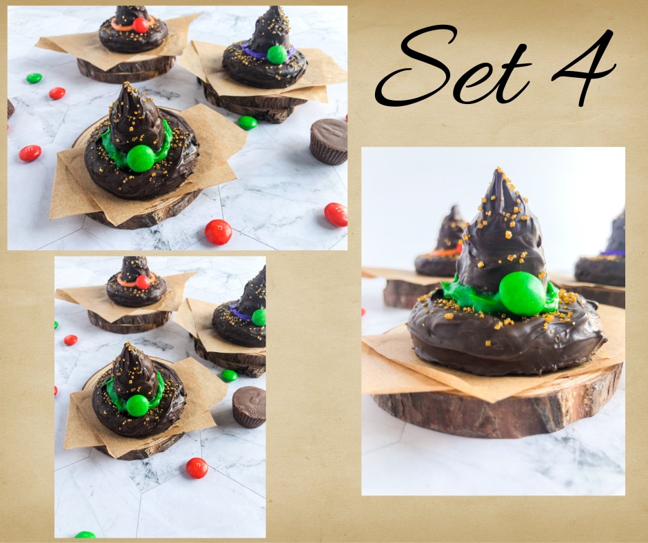 Brownie Witches Hats - Set 4