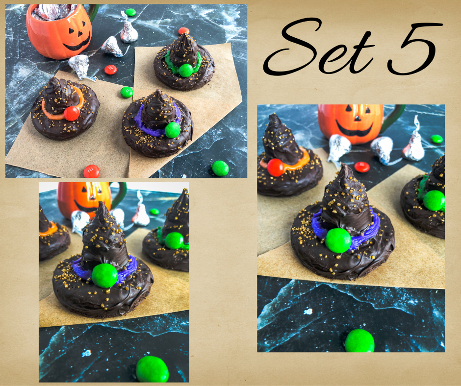 Brownie Witches Hats - Set 5