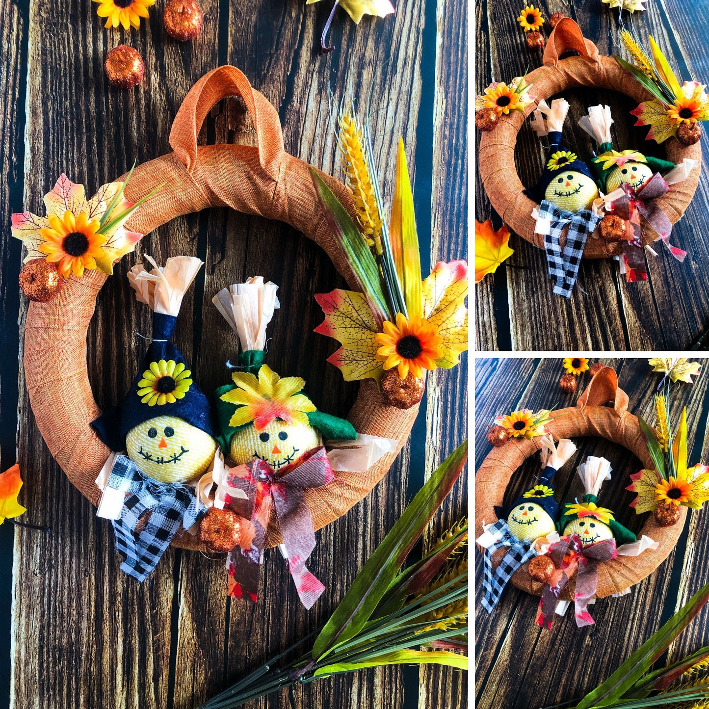 Scarecrow Fall Wreath