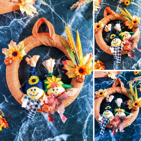 Scarecrow Fall Wreath