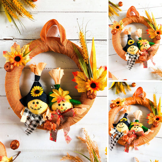 Scarecrow Fall Wreath